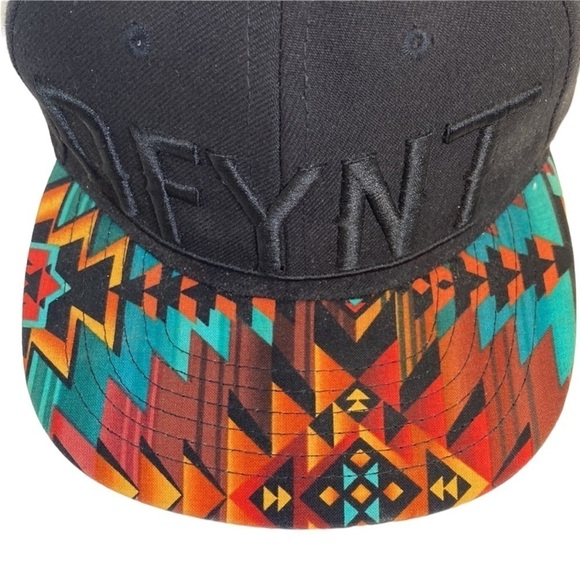Dfynt Aztec Print Snapback Southwestern Baseball Cap - Picture 3 of 8